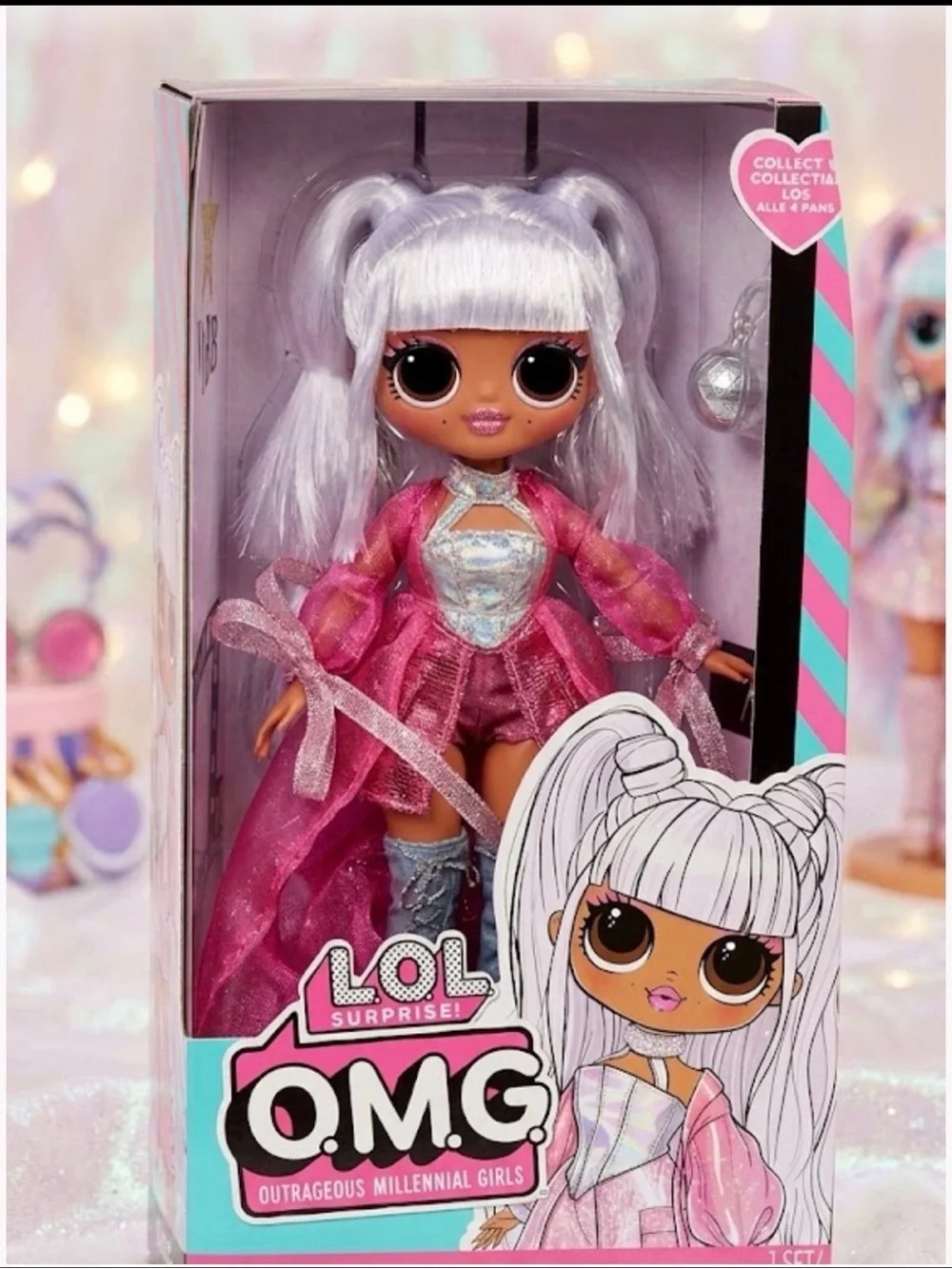 L.O.L. Surprise! Doll in Pink & Silver Glam Outfit